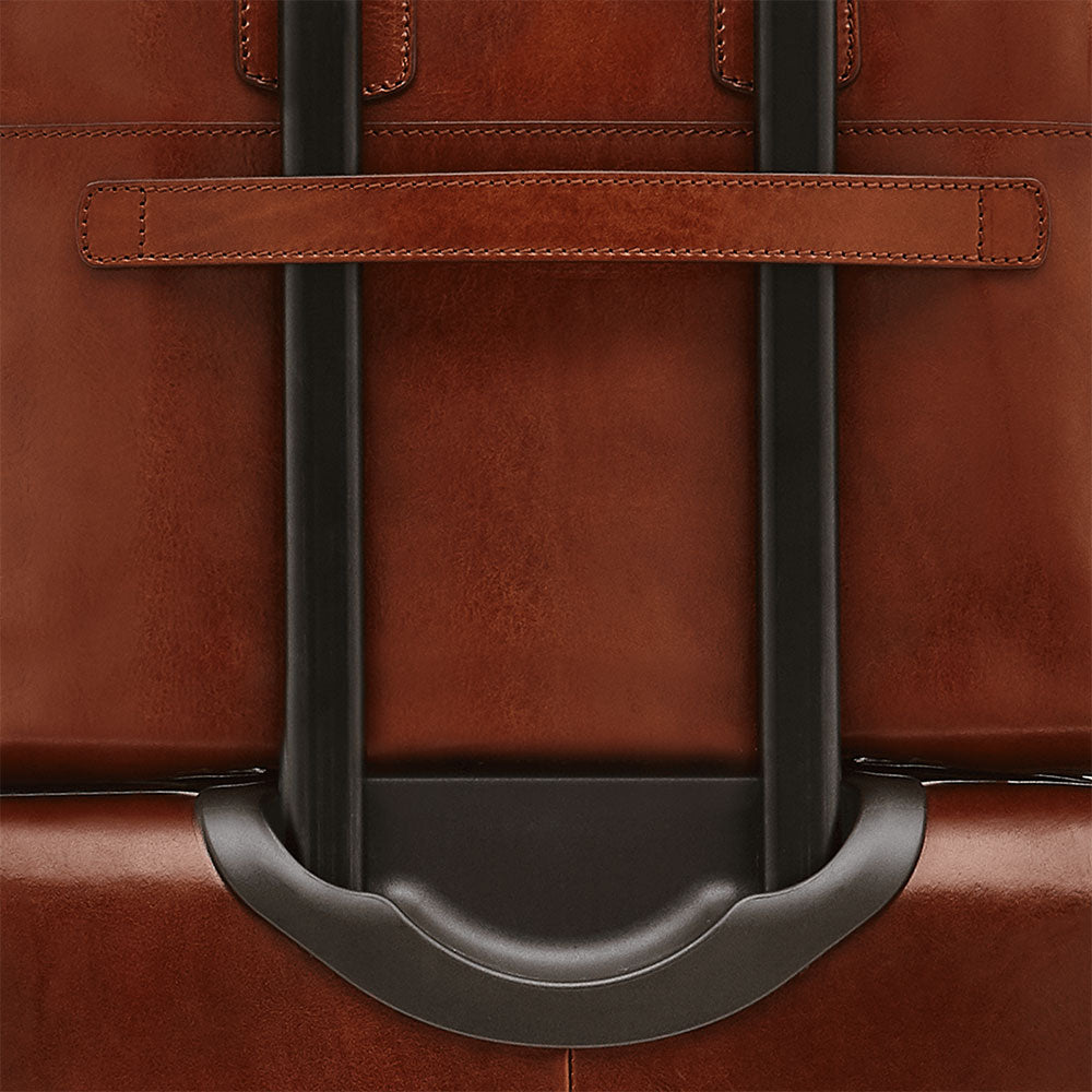 THE BRIDGE STORY LINIE
Laptop Aktentasche mit zwei Griffen aus braunem Leder
