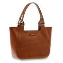 Borsa Donna Shopping a Spalla Media THE BRIDGE in Pelle Marrone linea Lucia