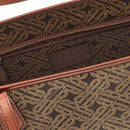 Borsa Donna Shopping a Spalla THE BRIDGE linea Anna in Tessuto Logato color Heritage