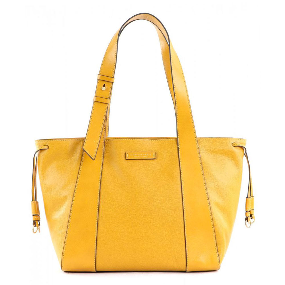 Borsa Donna Shopper a Spalla THE BRIDGE in Pelle Arancione linea Borsa Donna Shopper a Spalla THE BRIDGE in Pelle Arancione linea