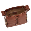 Borsa Donna Hobo THE BRIDGE linea Carlotta in Pelle Marrone