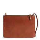 Borsa Donna a Tracolla Tre Scomparti THE BRIDGE linea Rustici in Pelle Marrone
