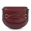 Borsa Donna Mini a Tracolla THE BRIDGE linea Bettina in Pelle Bordeaux