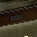 THE BRIDGE Damen-Einkaufstasche Bice-Linie aus tirolgrünem Leder