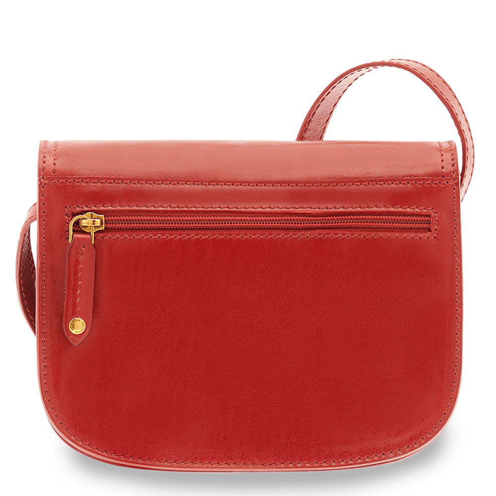 Borsa Donna Piccola a Tracolla The Bridge in Pelle Rossa linea Story