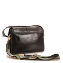 Borsa Donna Media a Spalla con Tracolla THE BRIDGE in Pelle Nera linea Beatrice