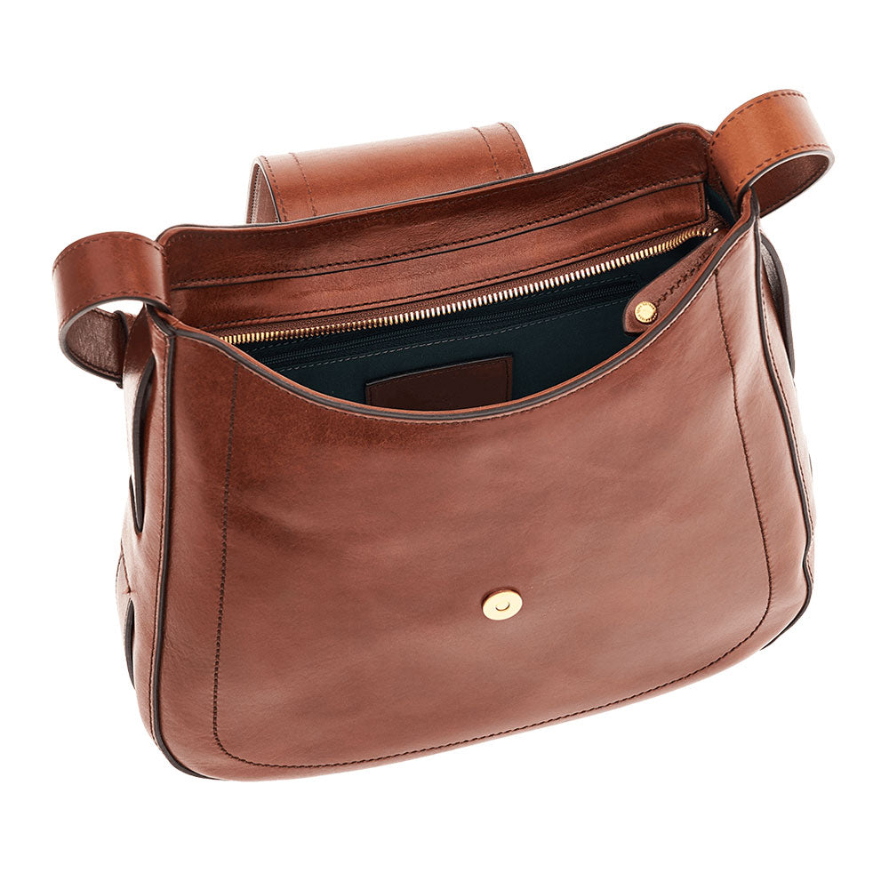 THE BRIDGE BENEDETTA LINIE
Hobo Schultertasche aus braunem Leder