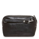 Pochette Uomo con Tracolla THE BRIDGE in Pelle Nera linea Dante