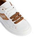 Damenschuhe 1A Classe Alviero Martini Weiße Sneakers Geo Party Farblinie 0604