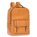 THE BRIDGE Herrenrucksack aus biskuitfarbenem Leder, Linie Cesare