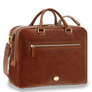 Cartella Doppio Scomparto Due Manici THE BRIDGE in Pelle Marrone linea Story