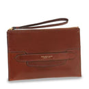 Pochette Donna Media con Polsiera THE BRIDGE linea Lucrezia in Pelle Marrone