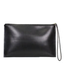 Damen-Clutch mit Armband THE BRIDGE Lucrezia-Linie aus schwarzem Leder