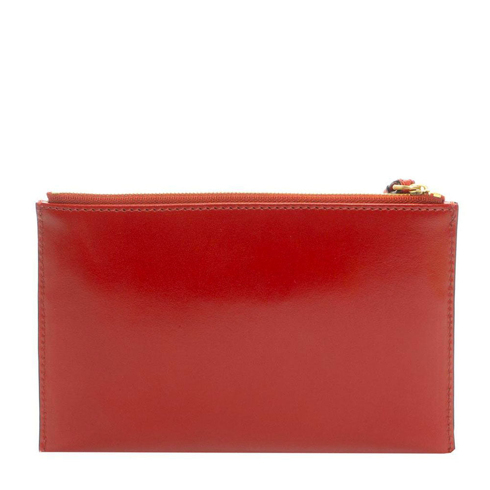 Pochette Donna con Polsiera THE BRIDGE linea Lucrezia in Pelle Rossa