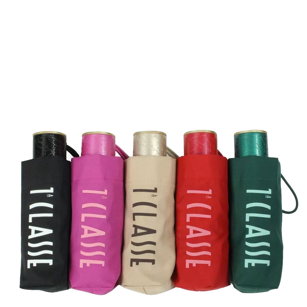 Supermini 1A Classe Alviero Martini Roter Regenschirm mit Logo