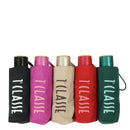 Supermini 1A Classe Alviero Martini Roter Regenschirm mit Logo