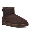 Stivaletti Donna UGG Classic Mini II in Pelle Scamosciata color Chocolate