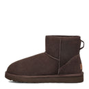 Stivaletti Donna UGG Classic Mini II in Pelle Scamosciata color Chocolate