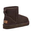 Stivaletti Donna UGG Classic Mini II in Pelle Scamosciata color Chocolate