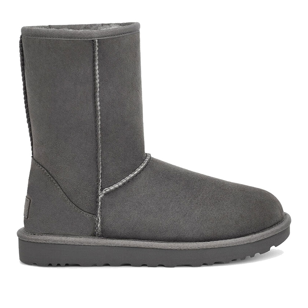 Stivali Donna UGG Classic Short II in Pelle Scamosciata Grigia