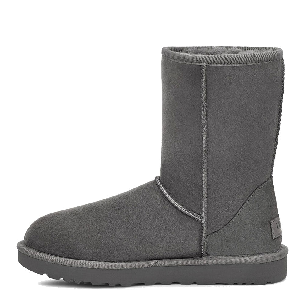 Stivali Donna UGG Classic Short II in Pelle Scamosciata Grigia