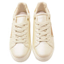 Sneakers Donna 1A Classe Alviero Martini color Platino con Fascia Geo Classic e Borchie 10879