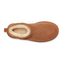 Stivaletti Donna UGG Classic Ultra Mini in Pelle Scamosciata colore Chestnut