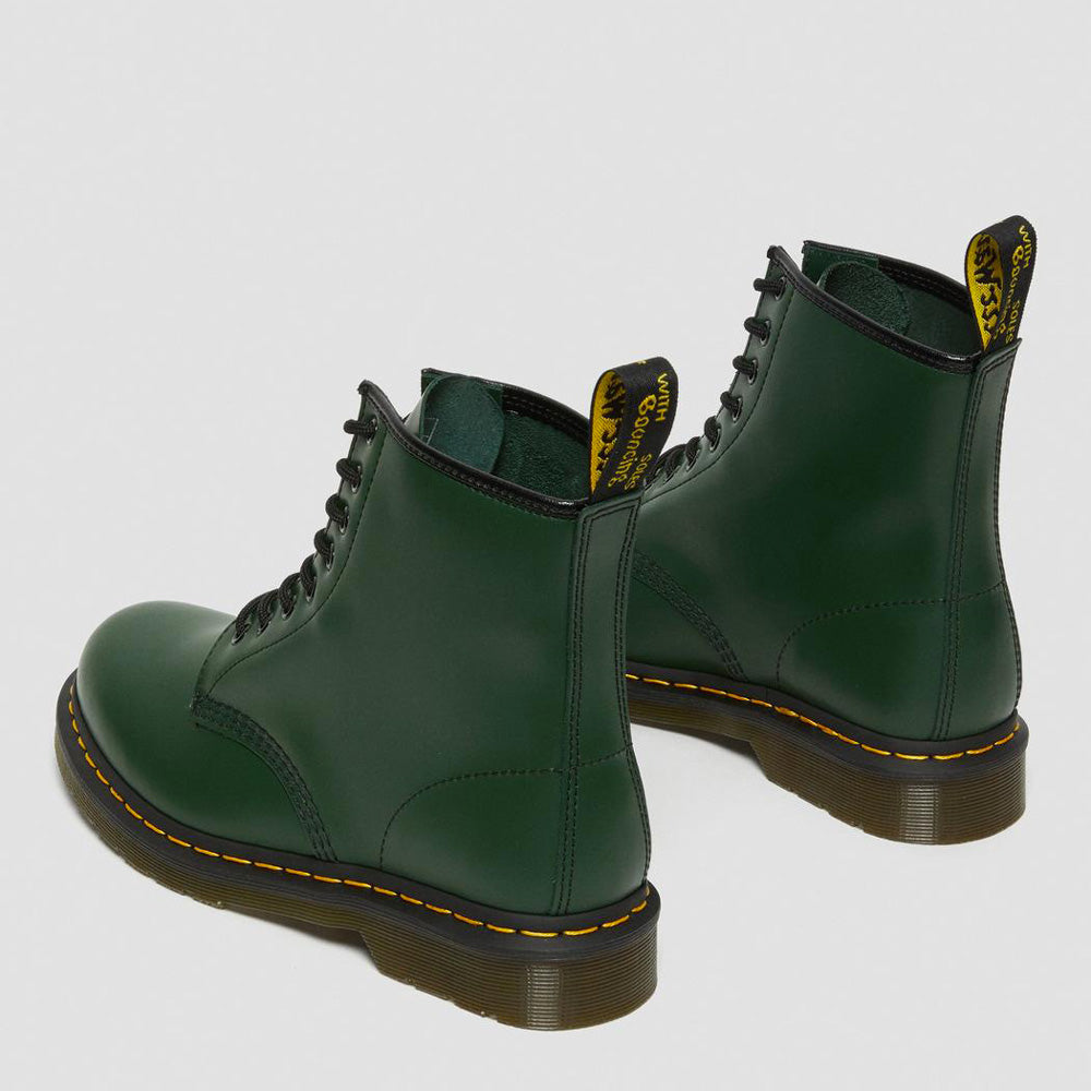 Scarpe DR. MARTENS Stivali linea 1460 in Pelle Verde