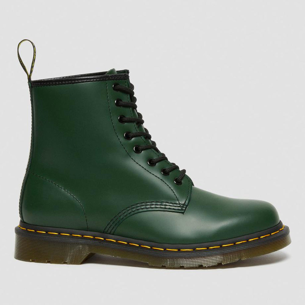 Scarpe DR. MARTENS Stivali linea 1460 in Pelle Verde