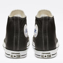 Scarpe Uomo CONVERSE Sneakers Alte linea Chuck Taylor All Star Classic Leather in Pelle Nera