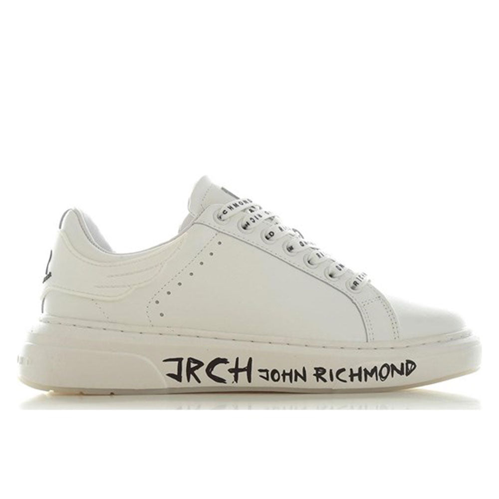 Scarpe Donna JOHN RICHMOND Sneakers Running in Pelle Bianca - 14122