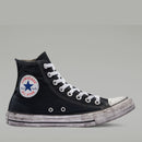 Scarpe Unisex CONVERSE Sneakers linea Chuck Taylor All Star Canvas Smoke High Top in Tessuto Nero