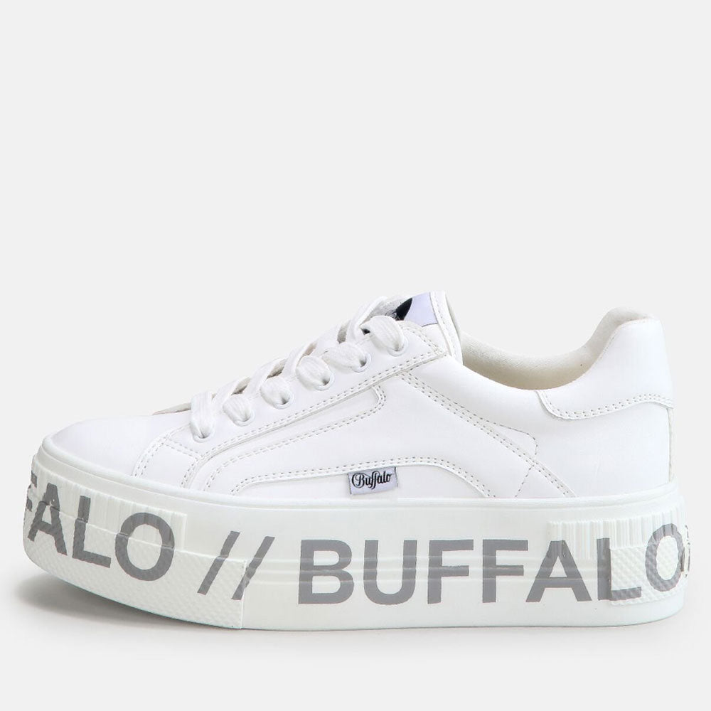 Scarpe BUFFALO Sneakers Vegan Platform linea Paired T1 colore Bianco