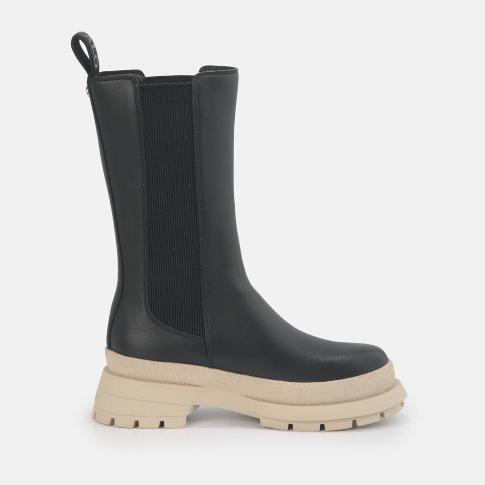 BUFFALO Shoes Vegane Chelsea Boots Sveja Linie Farbe Schwarz