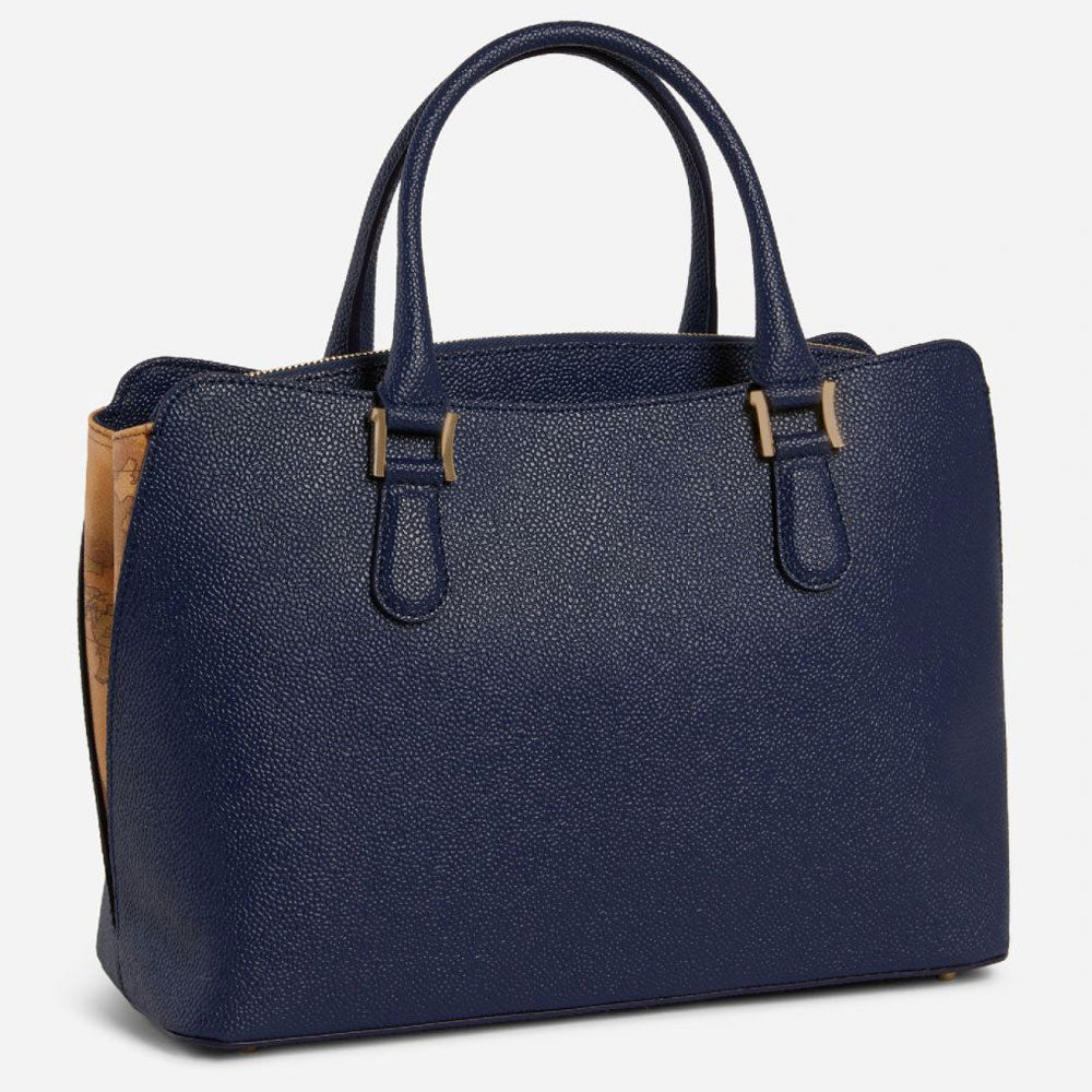 Kleine Damenhandtasche 1A Classe Alviero Martini Dream Way Linie Farbe Mitternachtsblau GQ23