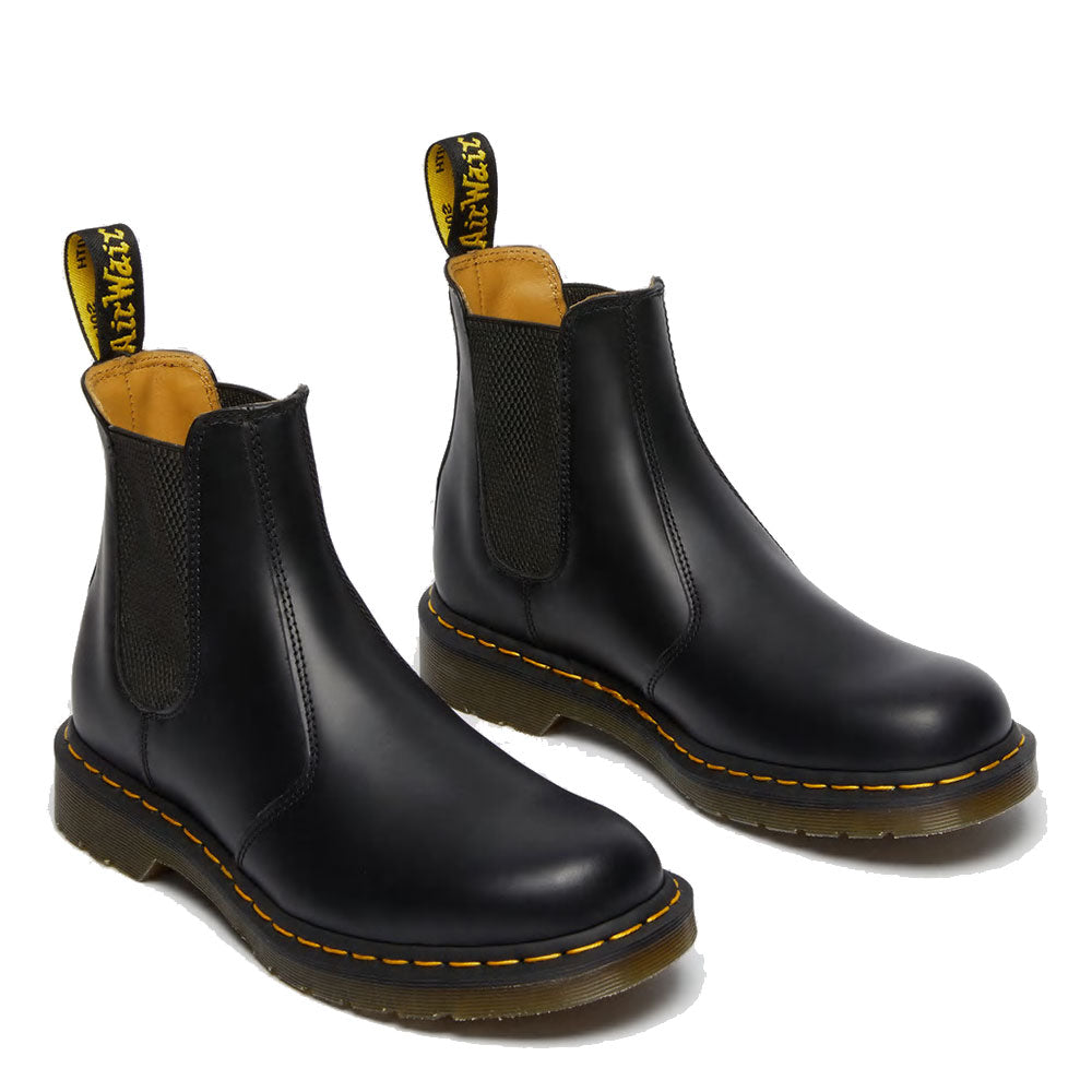 Scarpe DR. MARTENS Stivaletti Chelsea linea 2976 YS in Pelle Black Smooth