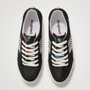 Damenschuhe DESIGUAL Sneakers mit schwarzem Plateau und ethnischem Band