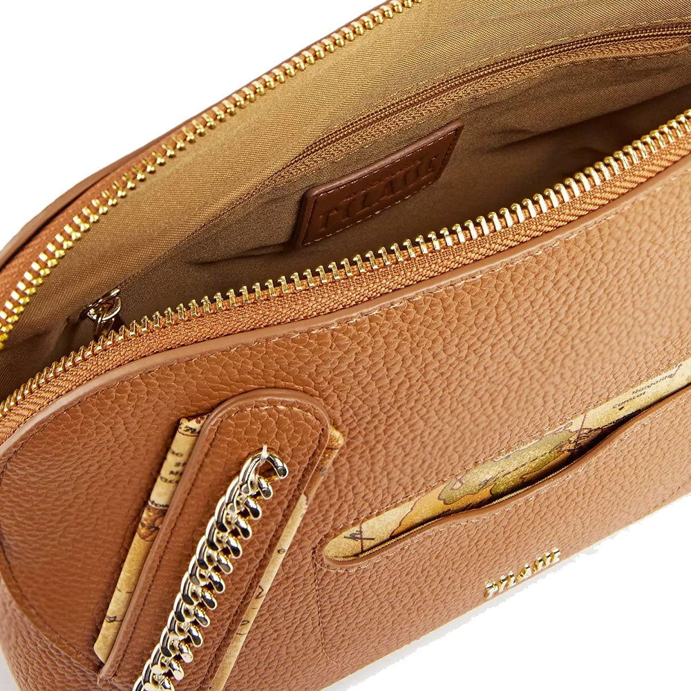 Women's Chestnut Crossbody Bag 1A Classe ALVIERO MARTINI Madison - GV56