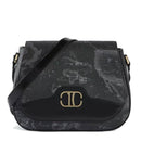 Damen-Umhängetasche 1A Classe Alviero Martini Geo Noir-Linie mit Geo Night-Aufdruck GV88
