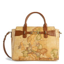 Borsa Donna a Mano 1A Classe Alviero Martini linea Geo Destiny stampa Geo Classic e Castagna GZ02