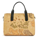 Borsa Donna Bauletto 1A Classe Alviero Martini linea Geo Destiny stampa Geo Classic e Nero GZ03