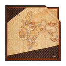 Seidenschal 70 x 70 cm 1A Classe Alviero Martini Enjoy Mix Geo-Linie mit Geo Classic und Monogram-Print F067