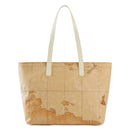 Einkaufstasche 1A Classe Alviero Martini Soft Atlantic Geo Classic und Ivory GZ72 Linie