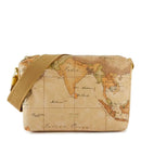 1A Classe Alviero Martini Umhängetasche Soft Atlantic Geo Classic Linie und Gelb GZ74