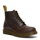 Scarpe Unisex DR. MARTENS Stivali linea 101 Crazy Horse in Pelle Dark Brown