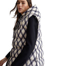 Gilet Donna LIU JO in Nylon Imbottito stampa Check