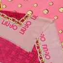 Foulard Donna 120 x 120 cm LIU JO in Tessuto stampa Maxi Chain color Pesca