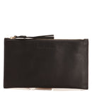 Pochette Donna a Mano THE BRIDGE in Pelle Martellata Nera linea Margherita