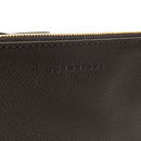 Pochette Donna a Mano THE BRIDGE in Pelle Martellata Nera linea Margherita