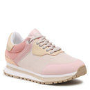 Damenschuhe LIU JO Wonder 501 Sneakers aus Mikrofaser und Mesh in der Farbe Nude